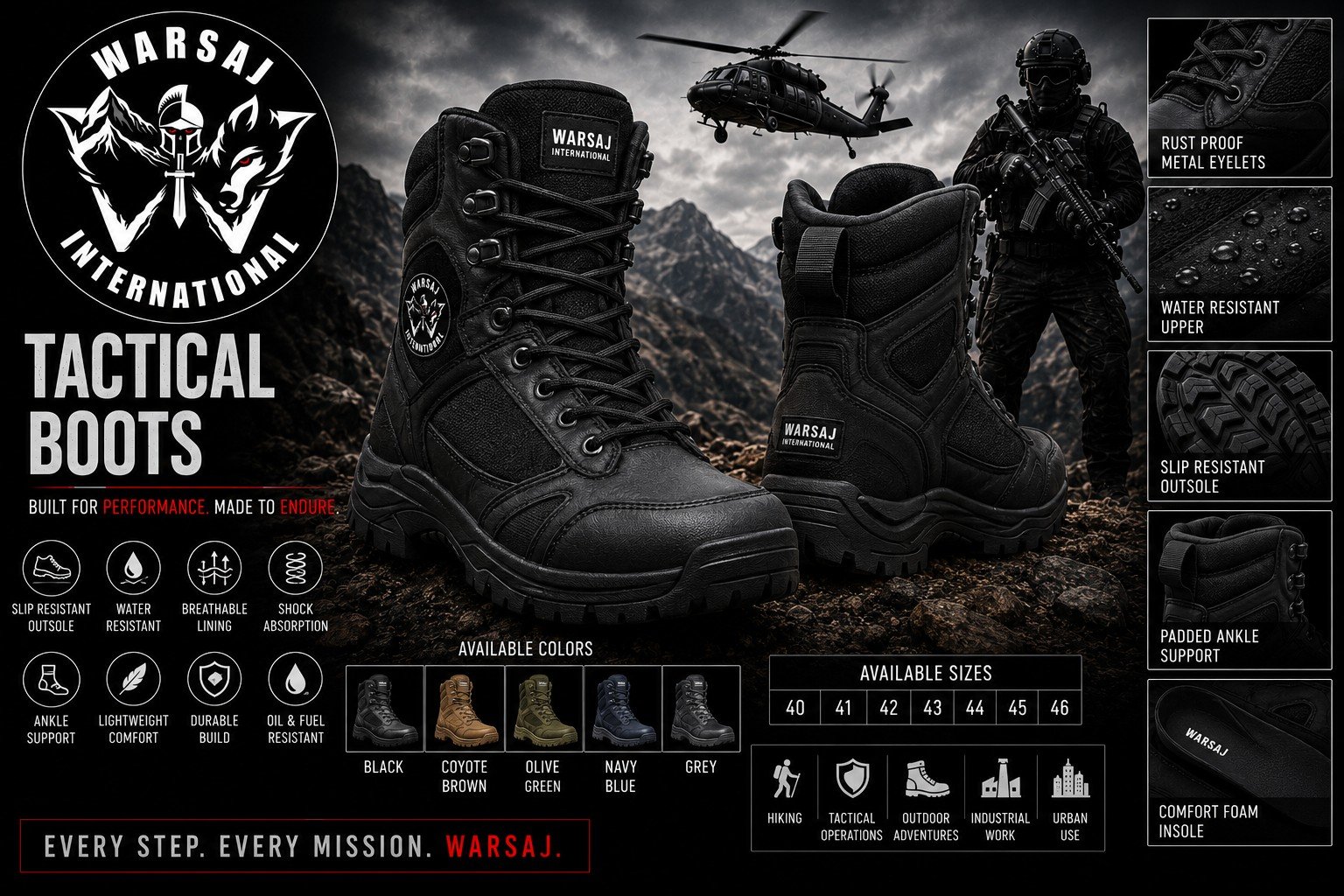 Tactical Boots